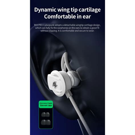 plextone xmowi rx pro cyberpunk gaming earphone headset  ear earbud
