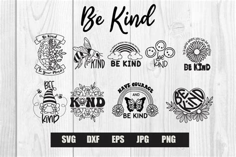 Be Kind svg Bundle (2410493)