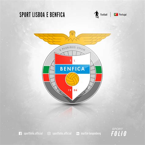 SL Benfica | logo redesign | Behance