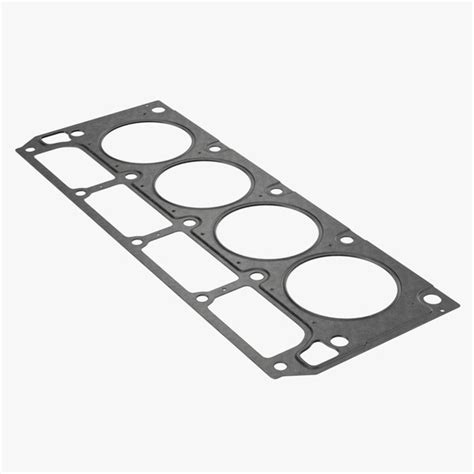 Gm Cylinder Head Gasket Steel D Model Turbosquid