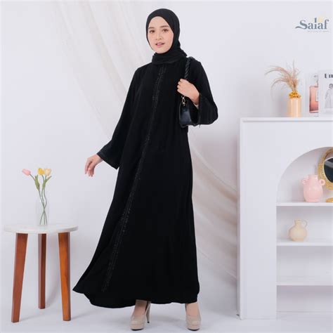 Jual Black Abaya By Salaf Boutique Official Shop Shopee Indonesia