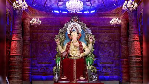 Lalbaugcha Raja 2022 First Look Of Mumbai S Iconic Lalbaugcha Raja