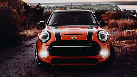 Mini Cooper Car Headlight Glow 4k Hd Wallpapers Hd Wallpapers Id 31272