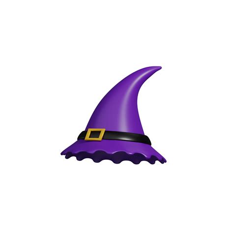 D Halloween Witch Hat Png