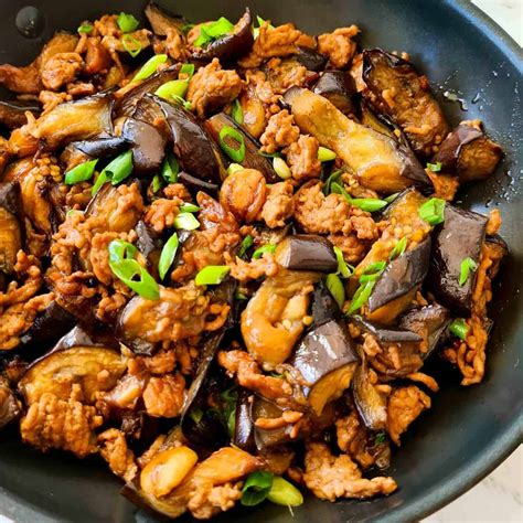 Chinese Eggplant With Minced Pork Recipe