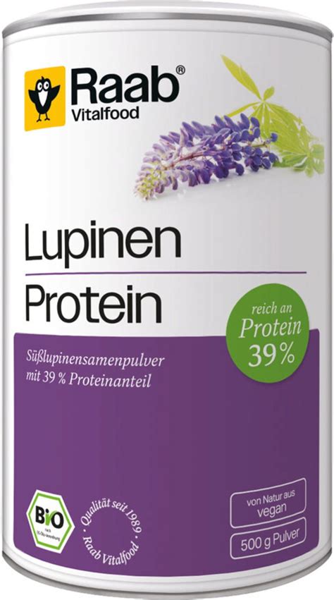 Lupinen Protein Mehl Bio 500 G Raab Vitalfood VitalAbo