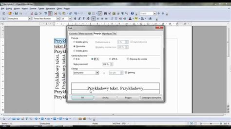 Jak obrócić tekst w OpenOffice Writer YouTube