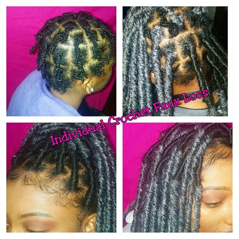 Individual Crochet Faux Locs | Faux locs hairstyles, Hair braid ...