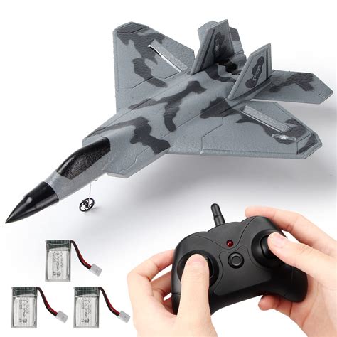 Buy Mini RC Airplane F 22 Raptor Model Toy Airplane Glider 2 4GHz