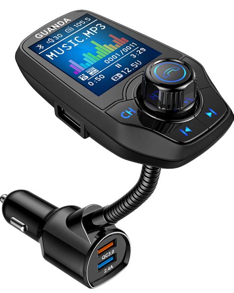 Buy Bluetooth FM Transmitter In Car Wireless Radio Adapter Kit W 1 8