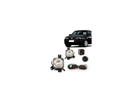 Kit Farol Milha Auxiliar Gol Parati Saveiro G3 2003 2004 2005 Fase 2