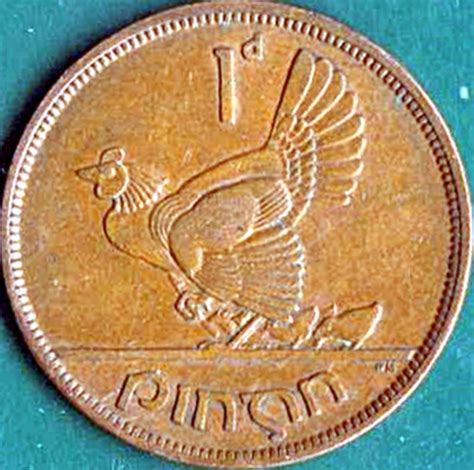 1 Penny 1942 Republic 1938 2002 Ireland Coin 24569