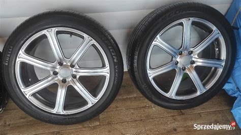 Felgi aluminiowe koła 19 5x114 3 et30 opony 255 45 Pirelli Zmiennica