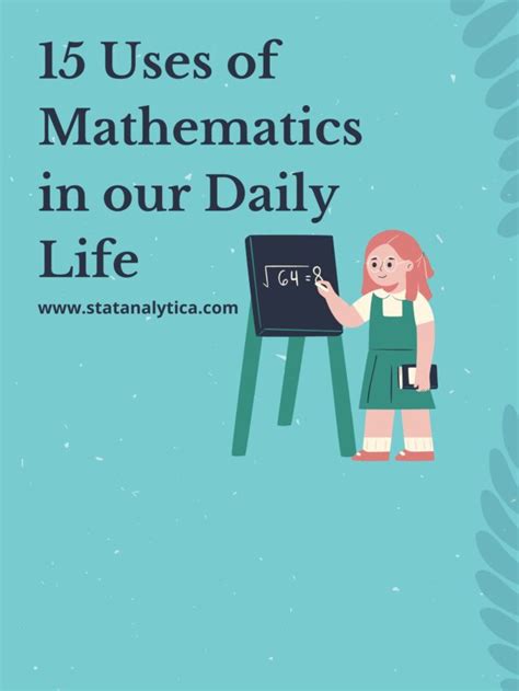 15 Uses of Mathematics in our Daily Life - StatAnalytica