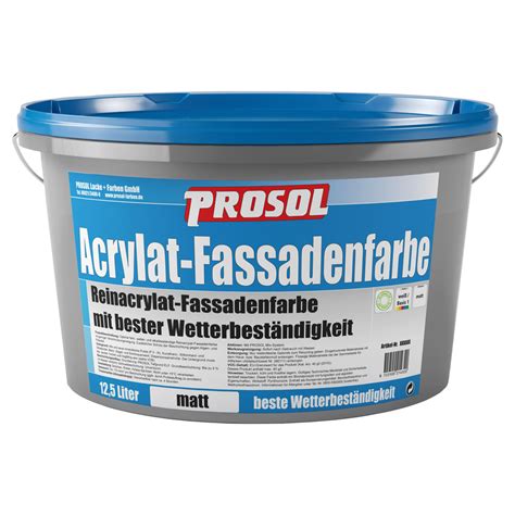 Prosol Acrylat Fassadenfarbe