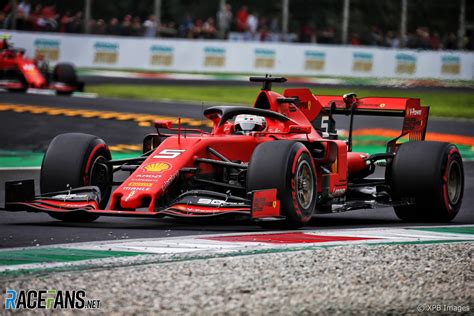 Sebastian Vettel Ferrari Monza 2019 · Racefans