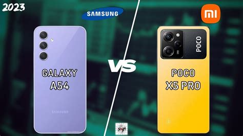 Samsung A Vs Poco X Pro Youtube