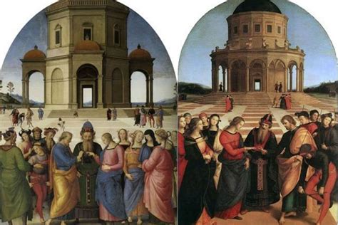 Raffaello E Perugino Sposalizi Milanoguida Visite Guidate A Mostre