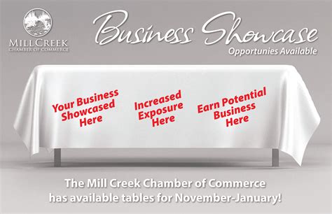 Business Showcase Table Mill Creek Chamber Of Commerce