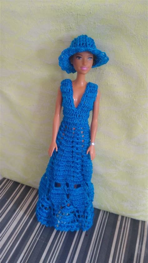 Pin De Maminette Maminette Em B Barbie Robe Longue Au Crochet