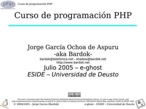 programacion en php