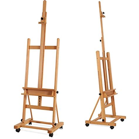 Meeden Extra Large H Frame Studio Easel To Holds Canvas Up To