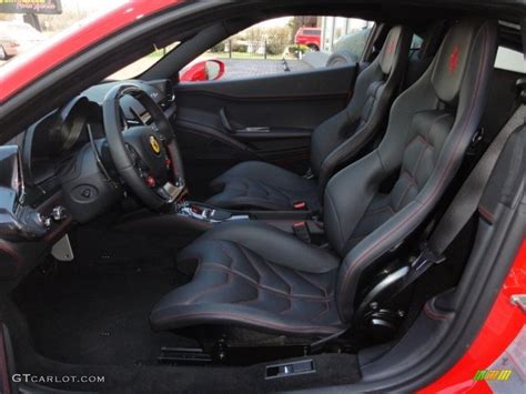 Ferrari 458 Italia Black Interior