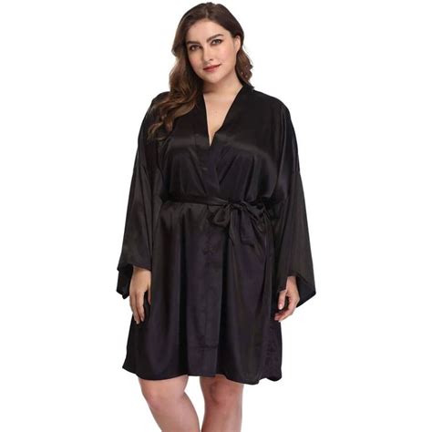 size silk robes  women  belt  real short silk kimono
