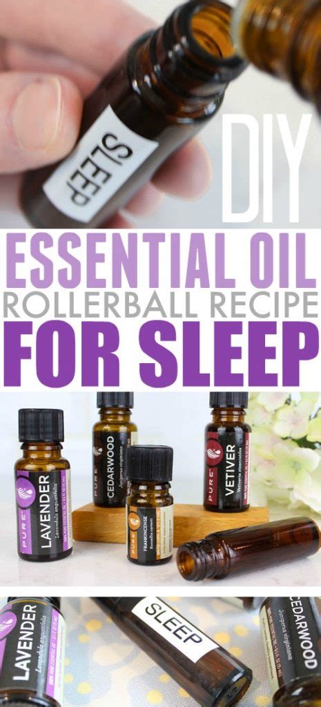 Essential Oil Rollerball Recipe For Sleep The Creek Line House