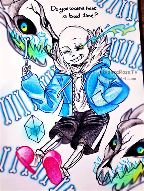 Sans -Megalovania- [Undertale] by BiancaRoseART on DeviantArt