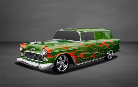 1955 Chevrolet Sedan Delivery Wagon Photograph By Frank J Benz Pixels