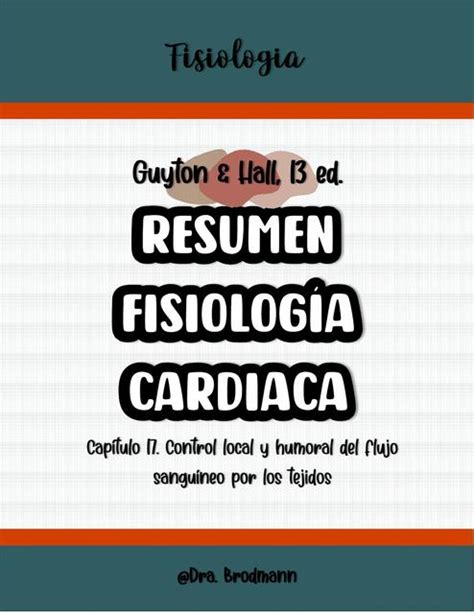 Control local y humoral del flujo sanguíneo Dra Brodmann uDocz