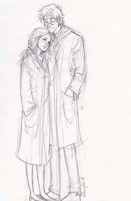 Pin By Emilie Braun On Harry And Ginny Harry Potter Drawings Harry