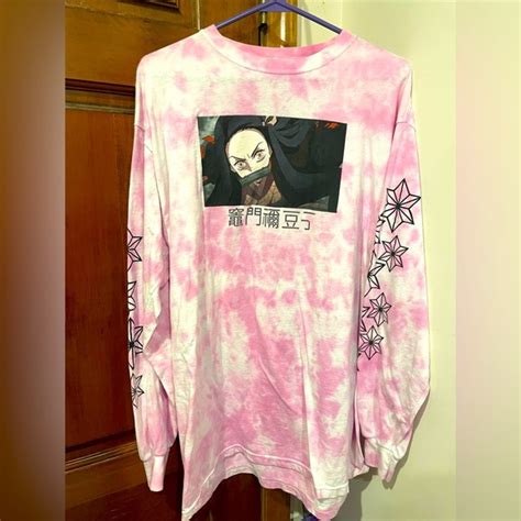 Hot Topic Tops Nezuko Kamado Long Sleeve Shirt Poshmark