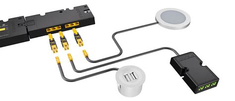 Adapter For Connecting Loox V Lights And Accessories To Loox