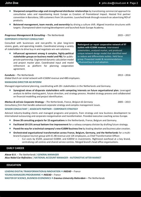 2024 Ceo Resume Examples Guide Ponasa