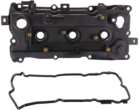 Cciyu Left Engine Valve Cover And Gasket Compatible With For Nissan