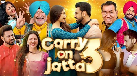Carry On Jatta 3 Full Movie 2023 Gippy Grewal Sonam Bajwa Jaswinder