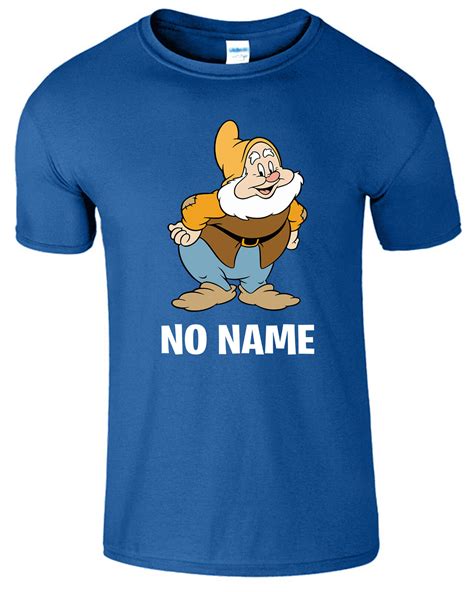 Personalised Seven 7 Dwarfs T Shirt World Book Day Costume Bashful