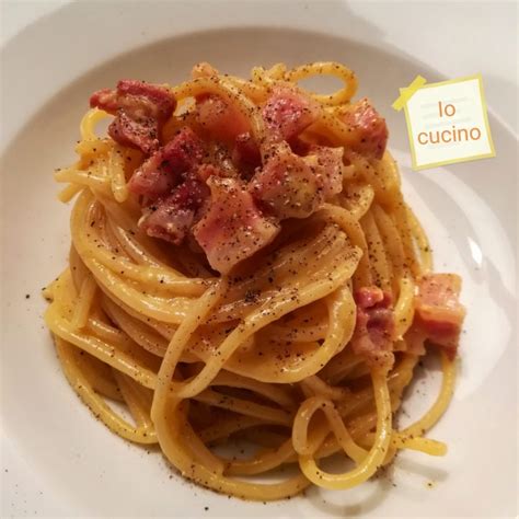 Spaghetti Alla Carbonara Io Cucino