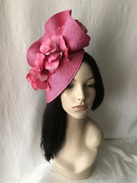 Hot Pink Kentucky Derby Hatderby Fascinatorhot Pink Mother Of The