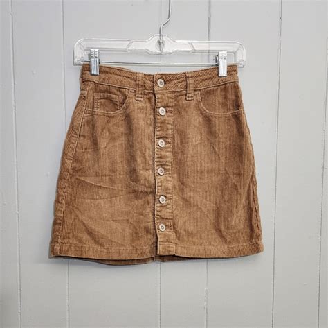 Hollister Skirts Hollister Corduroy Ultra High Rise Skirt Poshmark