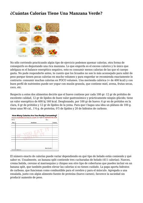 PDF Cu Ntas Calor As Tiene Una Manzana Verde DOKUMEN TIPS