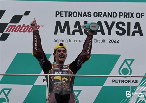 Bernama On Twitter Italian Tony Arbolino Of Elf Marc Vds Racing Team