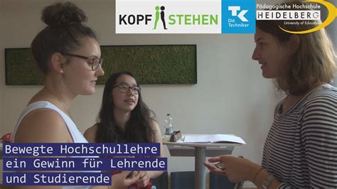 Trailer Bewegte Hochschullehre ein Gewinn für Lehrende und