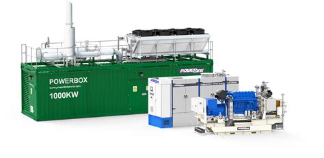 Купить газовую тепло-электростанцию (Мини-ТЭЦ) PowerLink CG200-NG ...