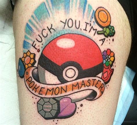 Pin By Matthew Goshman On Tattoos Pokeball Tattoo Pokemon Tattoo