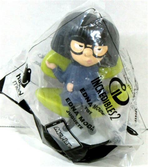 Mcplay Toy Incredibles 2 Edna Mode 9 Mcdonald S Disney Pixar Happy Meal Nip Ebay