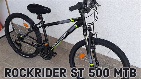 VTT ENFANT ROCKRIDER ST 500 24 POUCES 9 12 Ans Noir 41 OFF