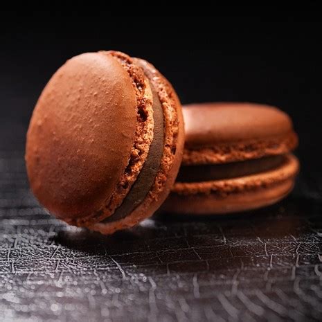 Macaron Chocolat Noir